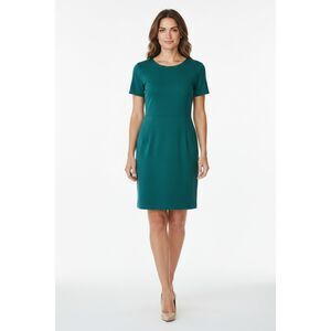 Old Navy Cotton Sheath Dress Emerald Forest Hunter Green Women's Size Small